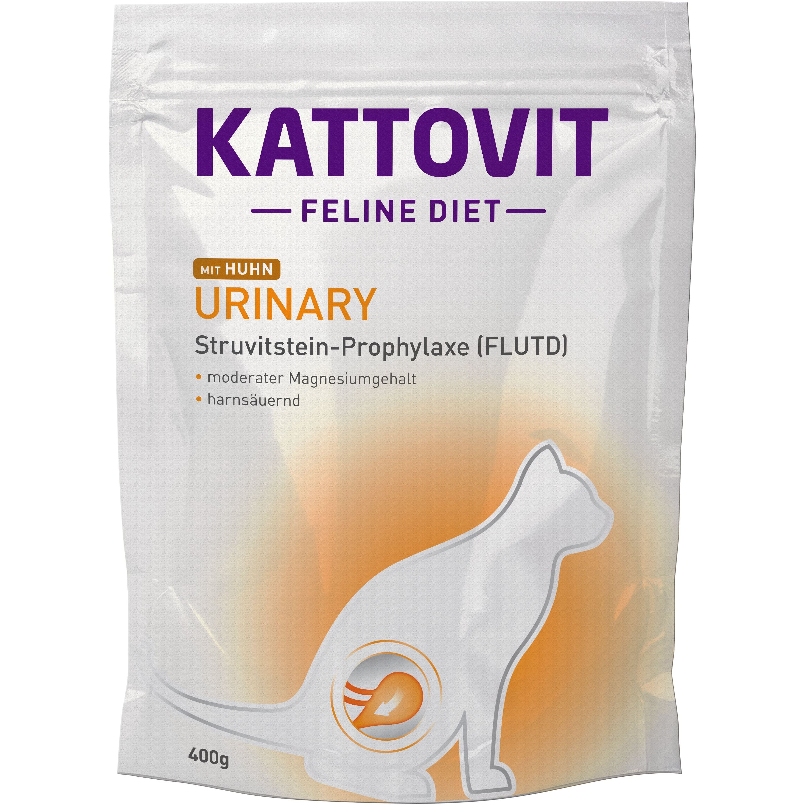 Kattovit Feline Diet Urinary Huhn